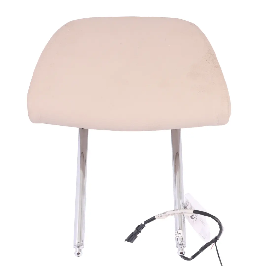 Asiento Delantero Izquierda Derecha Cuero Reposacabezas Oyster para BMW F10 F11 con número de pieza 7264175 BMW F10 F11 Asiento Delantero Izquierda Derecha Cuero Reposacabezas Oyster - SKU 7264175 - Número de pieza 7264175