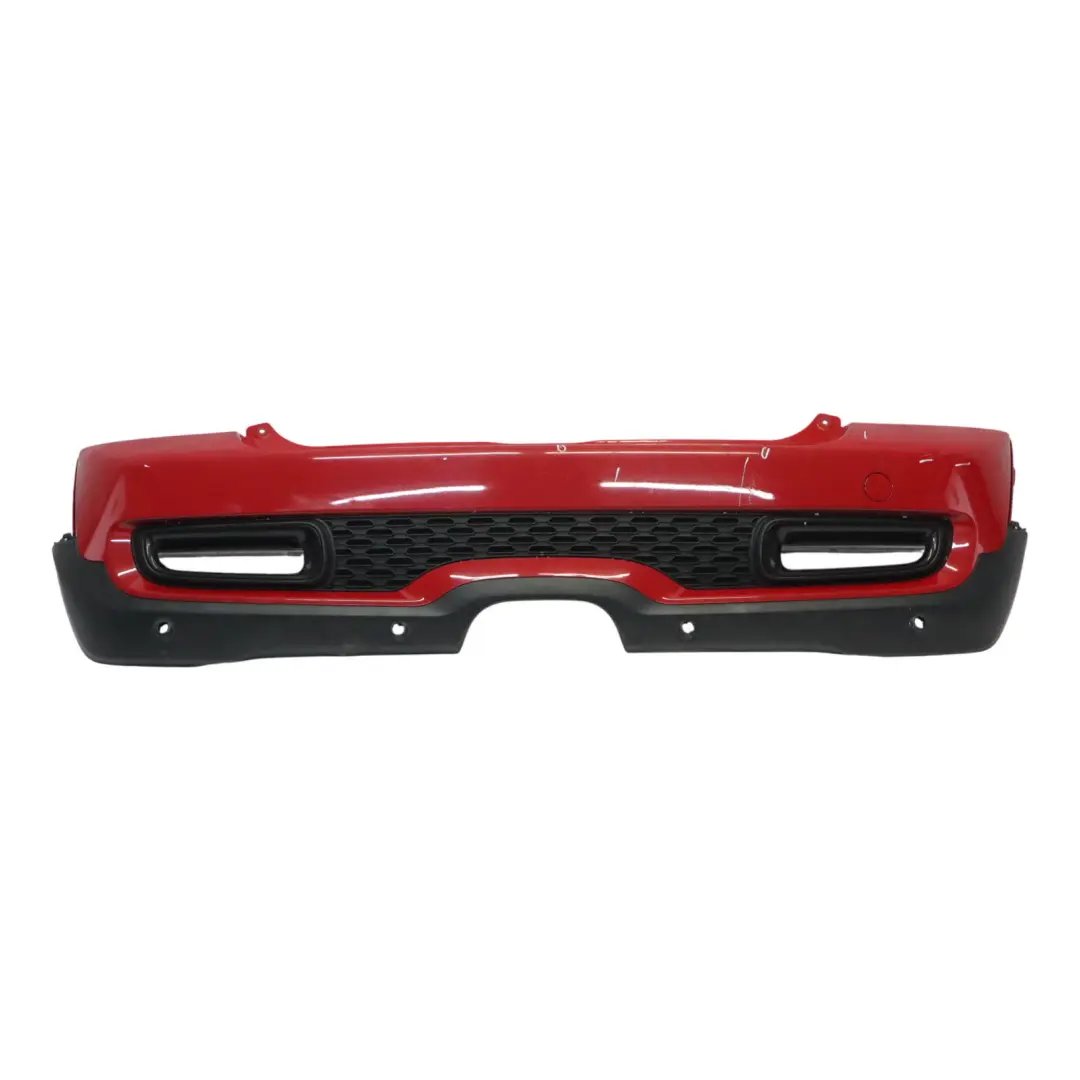 Mini R56 LCI Parachoques Trasero PDC Embellecedor Completo Chili Red - 851 - SKU 7264358-CHRED - Número de pieza 7264358