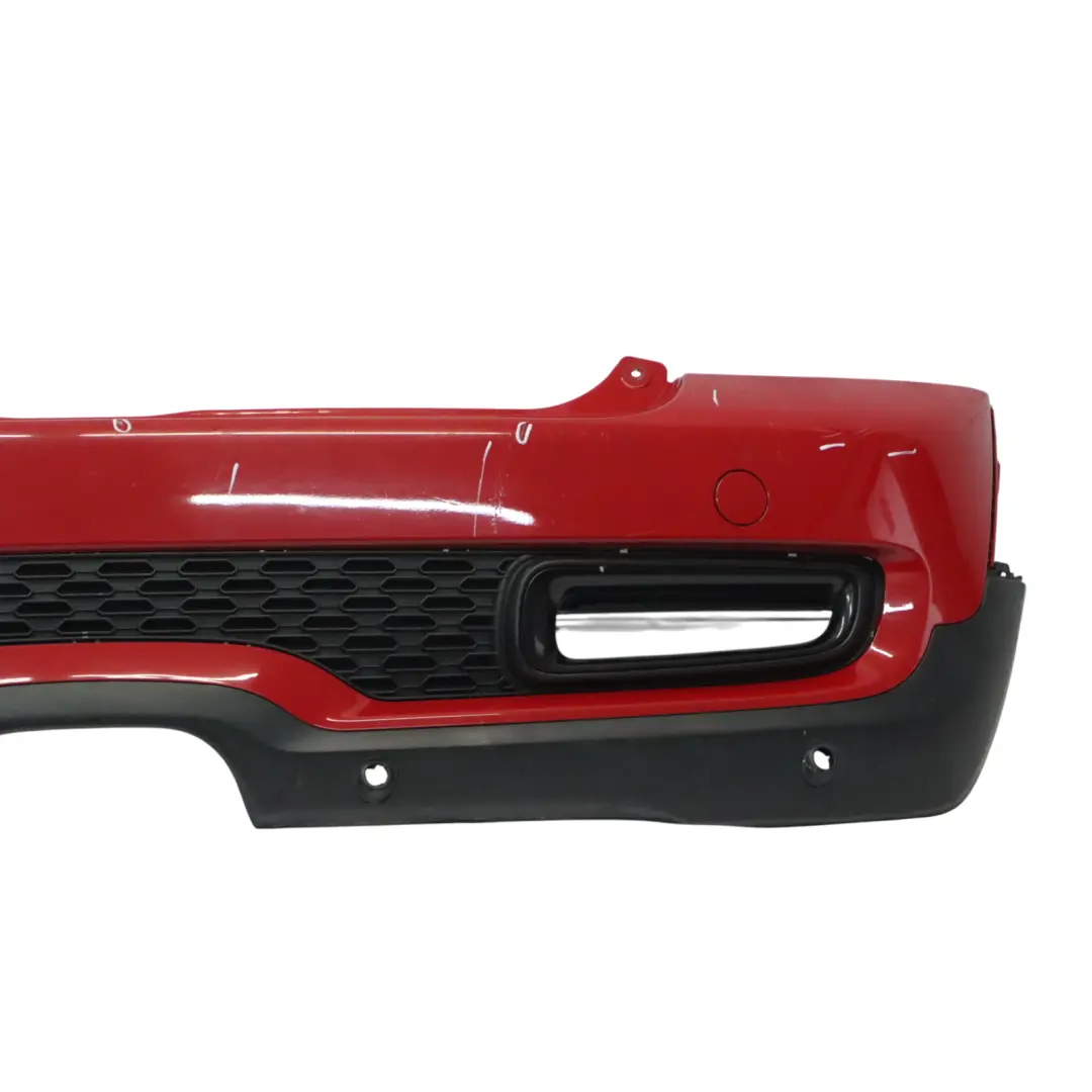 Mini R56 LCI Parachoques Trasero PDC Embellecedor Completo Chili Red - 851 - SKU 7264358-CHRED - Número de pieza 7264358