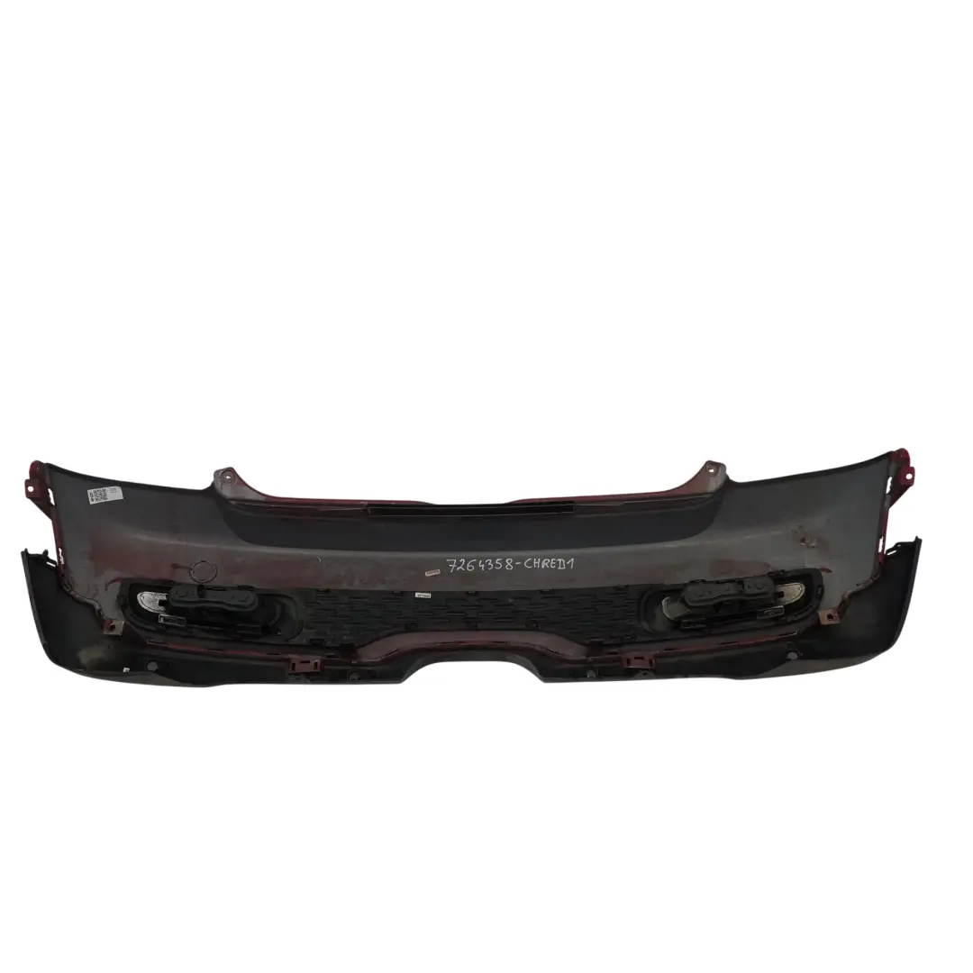 Mini R56 LCI Cooper S PDC Pare-Chocs Arrière Chili Red - 851 - SKU 7264358-CHRED1 - Numéro de pièce 7264358