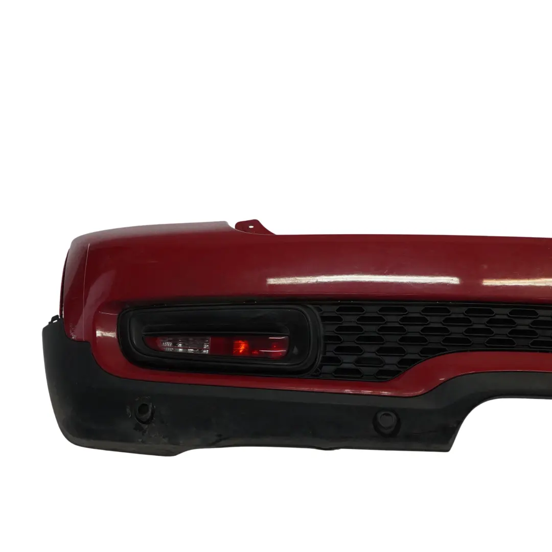 Bumper Cooper S PDC Complete Trim Chili Red - 851 to Mini R56 LCI Rear with Part number 7264358 Mini R56 LCI Rear Bumper Cooper S PDC Complete Trim Chili Red - 851 - SKU 7264358-CHRED1 - Part number 7264358