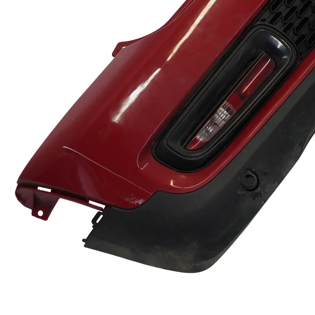 Bumper Cooper S PDC Complete Trim Chili Red - 851 to Mini R56 LCI Rear with Part number 7264358 Mini R56 LCI Rear Bumper Cooper S PDC Complete Trim Chili Red - 851 - SKU 7264358-CHRED1 - Part number 7264358