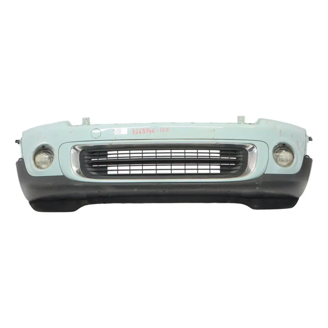  Front Bumper Mini R55 R56 LCI Complete Trim Panel Ice Blue - B28 - SKU 7268746-ICE - Part number 7268746