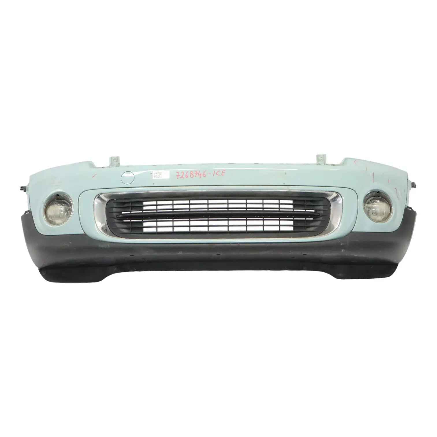 Front Bumper Mini R55 R56 LCI Complete Trim Panel Ice Blue - B28