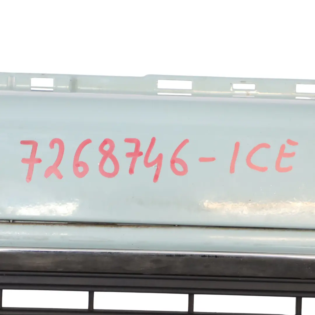  Front Bumper Mini R55 R56 LCI Complete Trim Panel Ice Blue - B28 - SKU 7268746-ICE - Part number 7268746