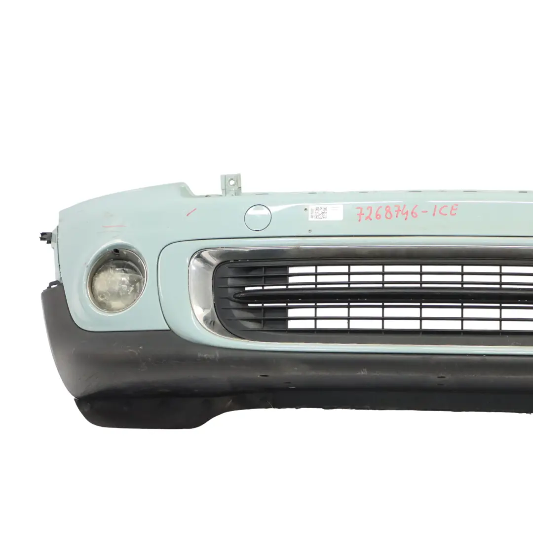  Front Bumper Mini R55 R56 LCI Complete Trim Panel Ice Blue - B28 - SKU 7268746-ICE - Part number 7268746