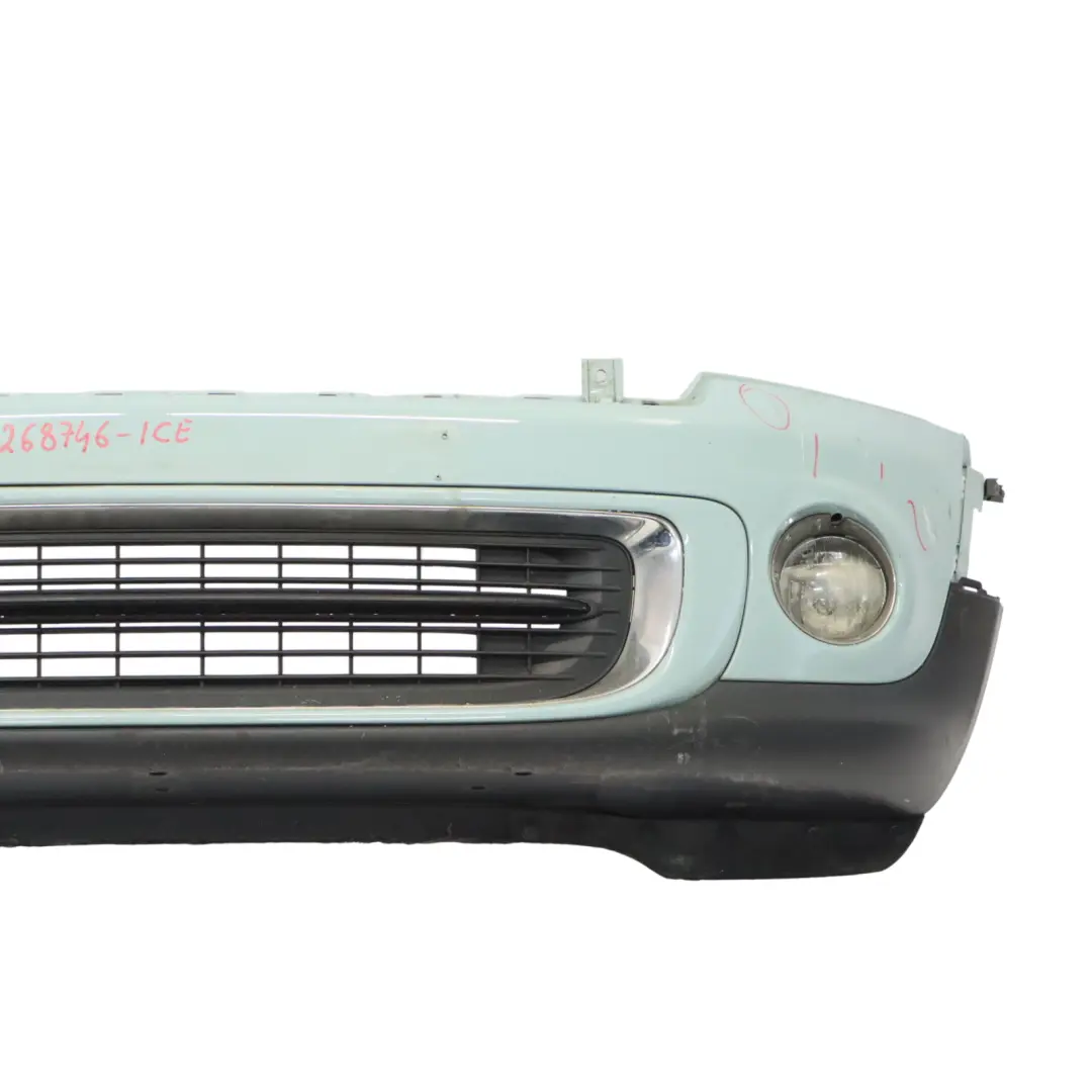  Front Bumper Mini R55 R56 LCI Complete Trim Panel Ice Blue - B28 - SKU 7268746-ICE - Part number 7268746
