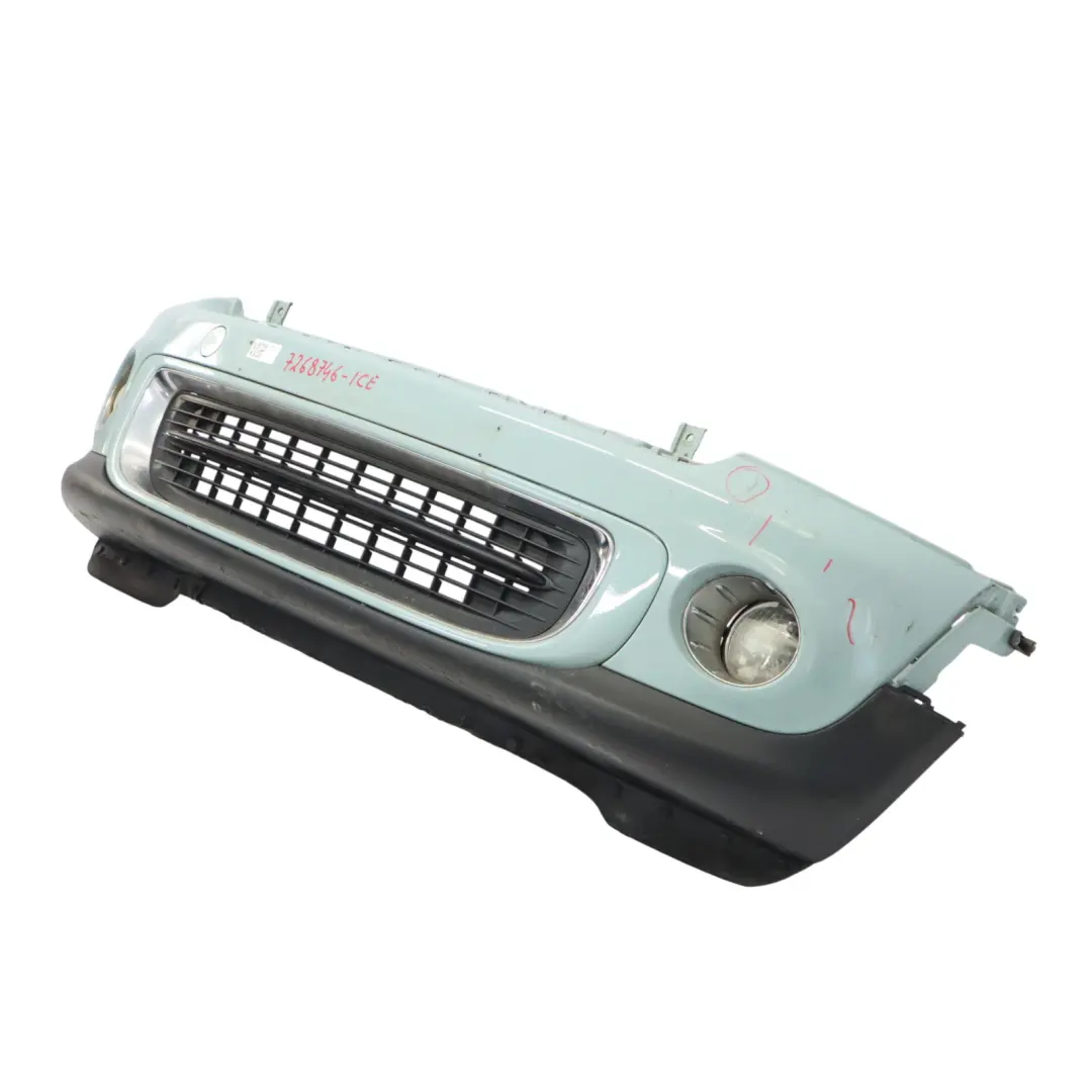 Front Bumper Mini R55 R56 LCI Complete Trim Panel Ice Blue - B28 to with Part number 7268746 Front Bumper Mini R55 R56 LCI Complete Trim Panel Ice Blue - B28 - SKU 7268746-ICE - Part number 7268746