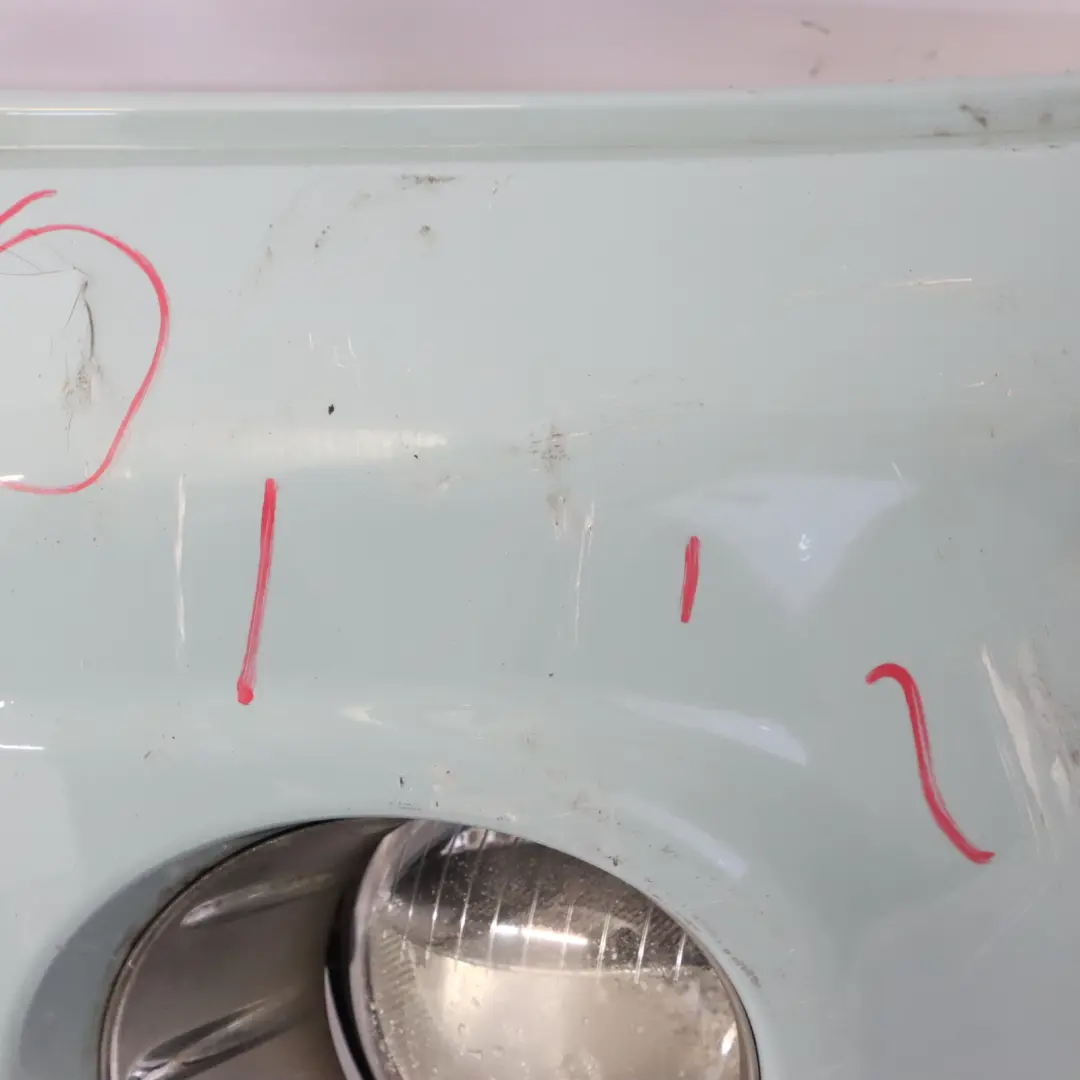 Embellecedor Completo Parachoques Ice Blue - B28 para Mini R55 R56 LCI con número de pieza 7268746 Mini R55 R56 LCI Embellecedor Completo Parachoques Ice Blue - B28 - SKU 7268746-ICE - Número de pieza 7268746