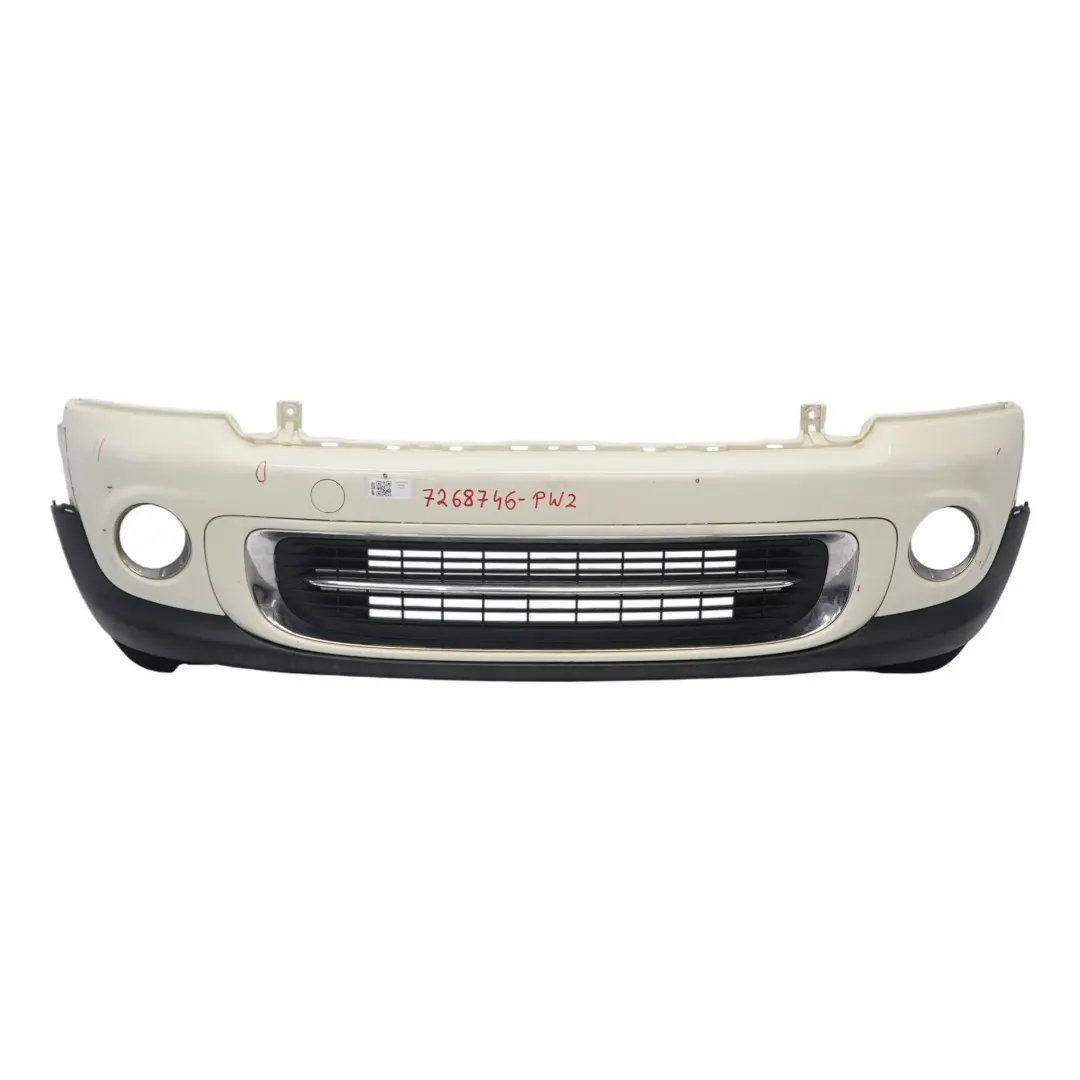 Mini R55 R56 LCI Embellecedor Parachoques Delantero Pepper White - 850 - SKU 7268746-PW2 - Número de pieza 7268746