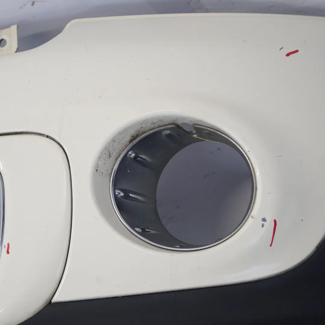 Mini R55 R56 LCI Embellecedor Parachoques Delantero Pepper White - 850 - SKU 7268746-PW2 - Número de pieza 7268746