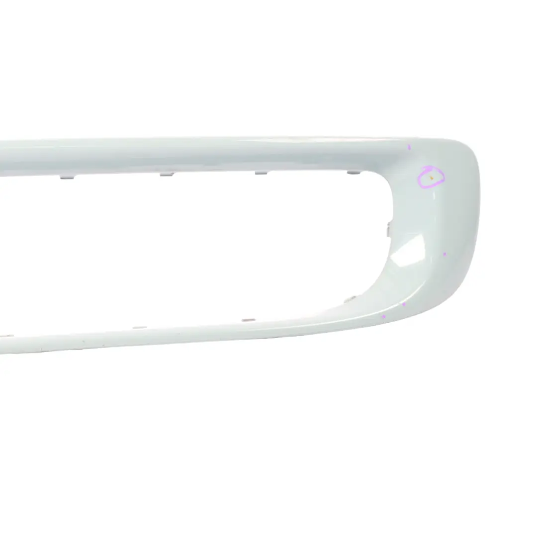 Front Bumper Trim Grille Frame Panel Ice Blue - B28 to Mini Cooper R56 LCI with Part number 7268751 Mini Cooper R56 LCI Front Bumper Trim Grille Frame Panel Ice Blue - B28 - SKU 7268751-ICE - Part number 7268751