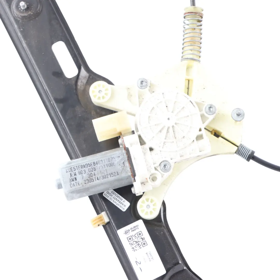 Puerta Delantera Elevalunas Regulador Motor Izquierdo para BMW F06 LCI con número de pieza 7268797 BMW F06 LCI Puerta Delantera Elevalunas Regulador Motor Izquierdo - SKU 7268797 - Número de pieza 7268797