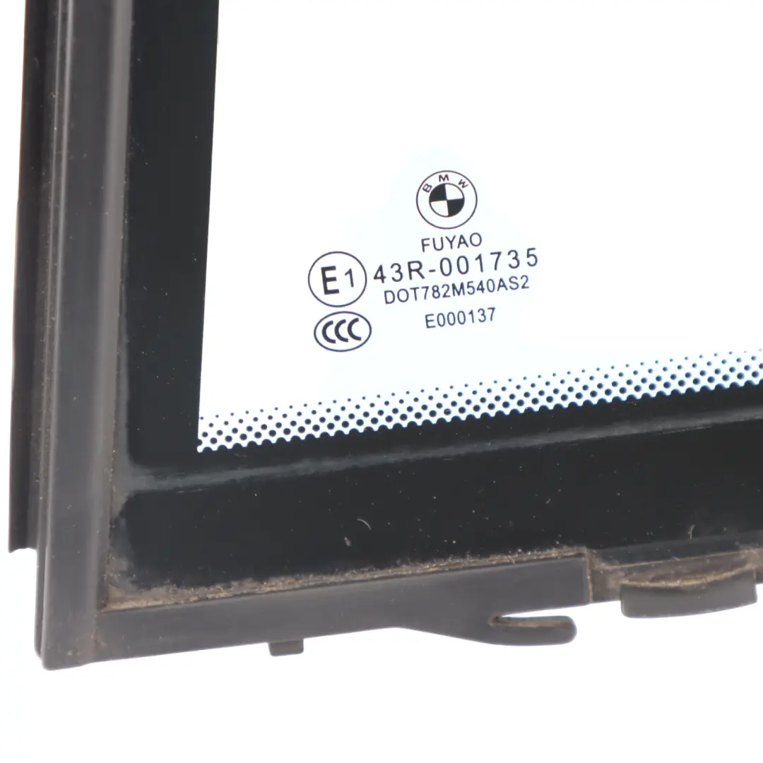 BMW F30 Door Fixed Side Window Glass Green Rear Left N/S AS2 - SKU 7269553 - Part number 7269553