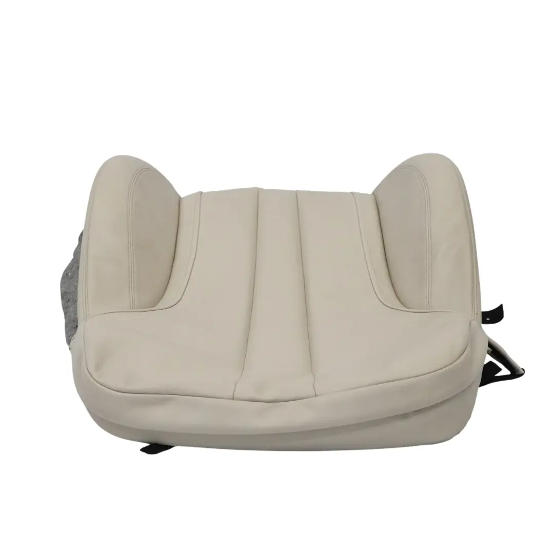 BMW F06 Front Seat Backrest Heated Cover Elff Weiss Leather Left N/S - SKU 7280637 - Part number 7280637