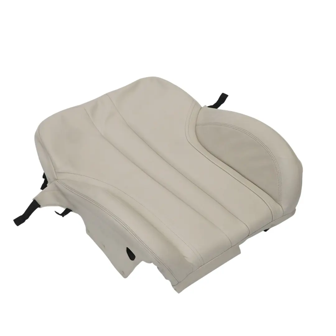 BMW F06 Front Seat Backrest Heated Cover Elff Weiss Leather Left N/S - SKU 7280637 - Part number 7280637