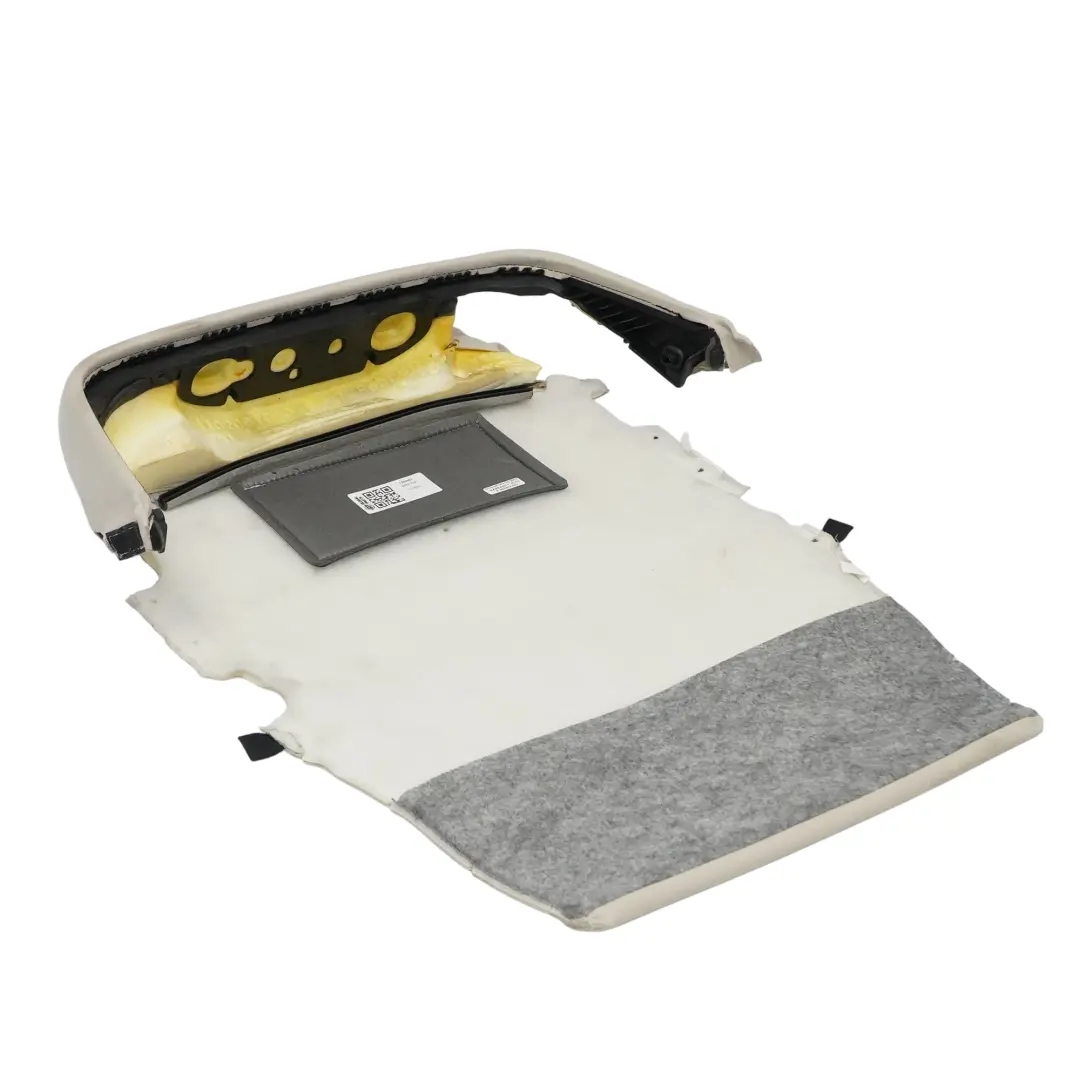 Funda Respaldo BMW F06 F12 F13 Asiento Delantero Panel Trasero Elf Weiss para con número de pieza 7280663 Funda Respaldo BMW F06 F12 F13 Asiento Delantero Panel Trasero Elf Weiss - SKU 7280663 - Número de pieza 7280663