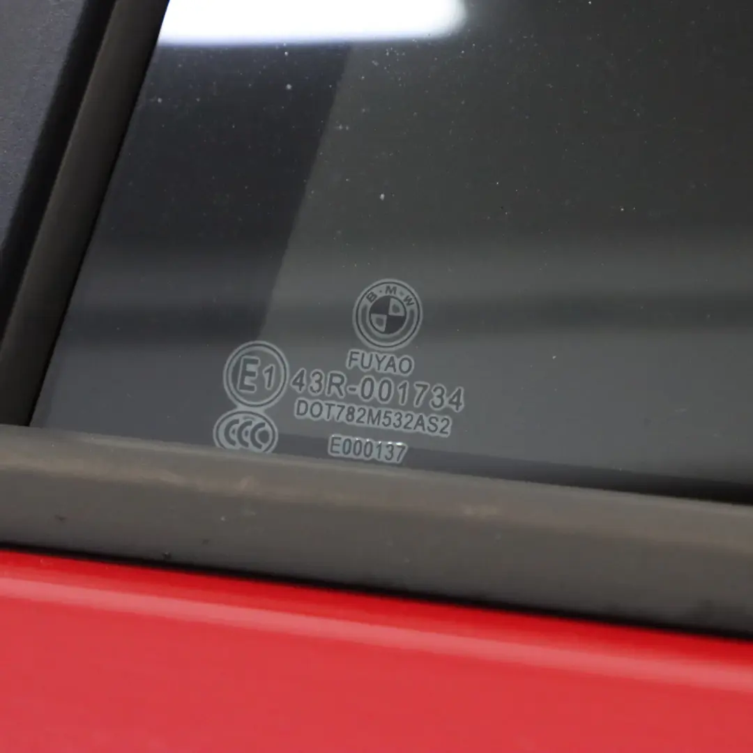 Drzwi Lewy Tył Czerwone Crimson Red - A61 do BMW F20 o numerze 7284515 BMW F20 Drzwi Lewy Tył Czerwone Crimson Red - A61 - SKU 7284515-KAR2 - Numer Części 7284515