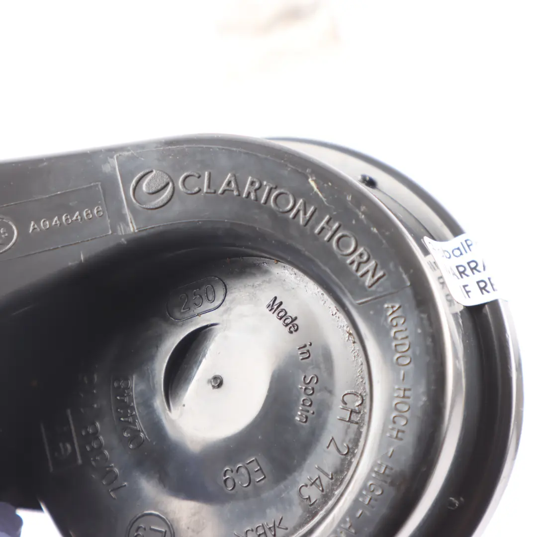 Allarme Sirena Fanfara Clacson Alta Pece per BMW X5 E70 con numero di parte 7288095 BMW X5 E70 Allarme Sirena Fanfara Clacson Alta Pece - SKU 7288095 - Numero di parte 7288095