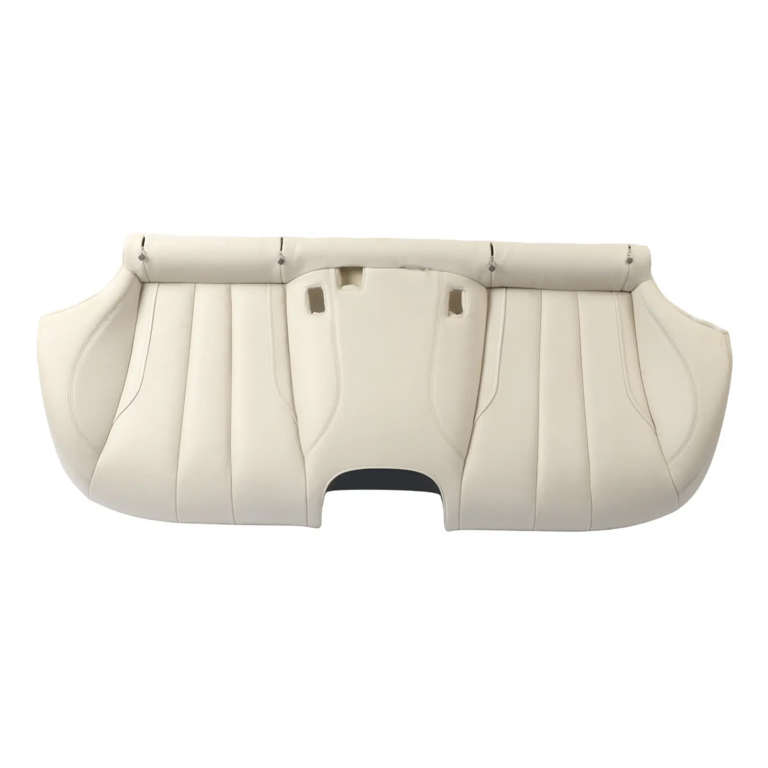 BMW F06 Rear Seat Bench Couch Covering Leather Nappa Ivory White