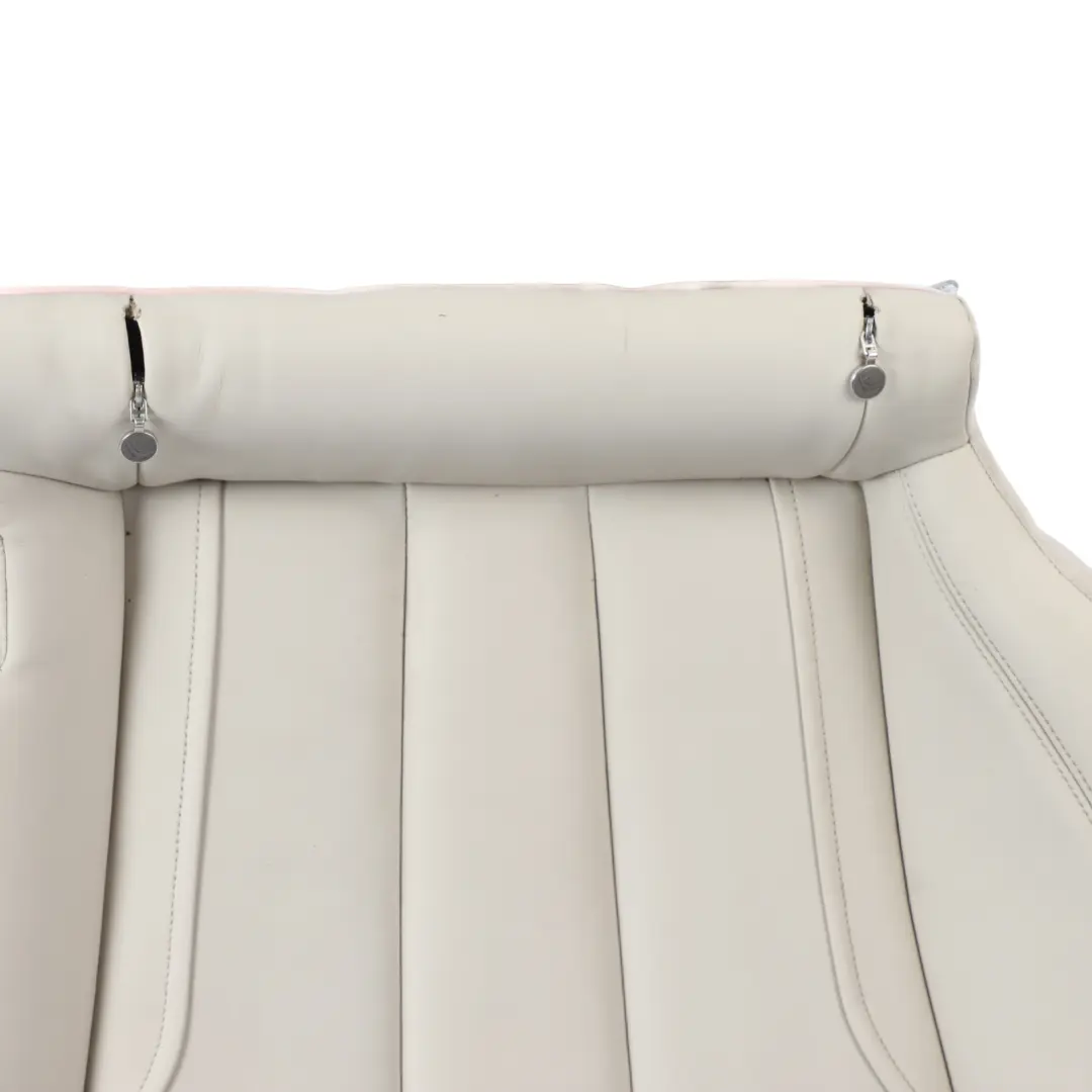 Bench Couch Covering Leather Nappa Ivory White to BMW F06 Rear Seat with Part number 7289441 BMW F06 Rear Seat Bench Couch Covering Leather Nappa Ivory White - SKU 7289441 - Part number 7289441