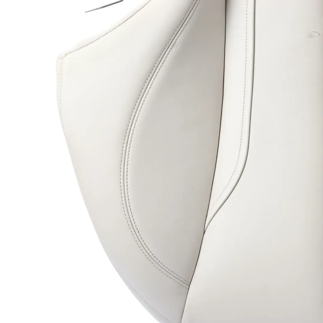 Bench Couch Covering Leather Nappa Ivory White to BMW F06 Rear Seat with Part number 7289441 BMW F06 Rear Seat Bench Couch Covering Leather Nappa Ivory White - SKU 7289441 - Part number 7289441