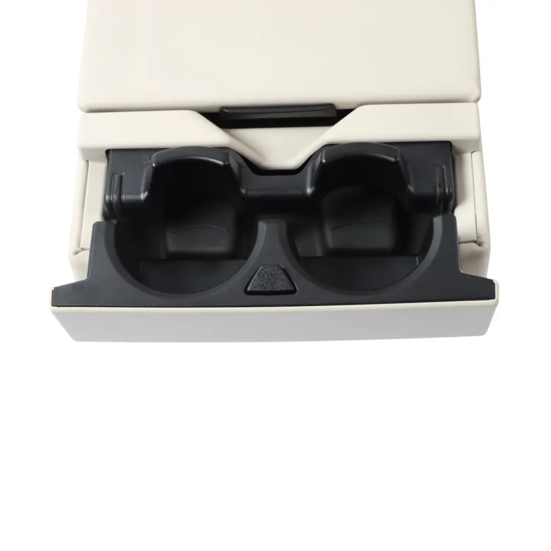 BMW F06 Gran Coupe Rear Left N/S Seat Backrest Cover Leather Nappa Ivory White - SKU 7289489 - Part number 7289489