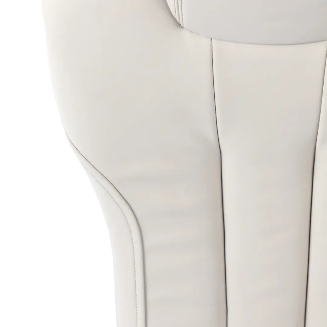 Right O/S Seat Backrest Cover Leather Nappa Ivory White to BMW F06 Gran Coupe Rear with Part number 7289531 BMW F06 Gran Coupe Rear Right O/S Seat Backrest Cover Leather Nappa Ivory White - SKU 7289531 - Part number 7289531