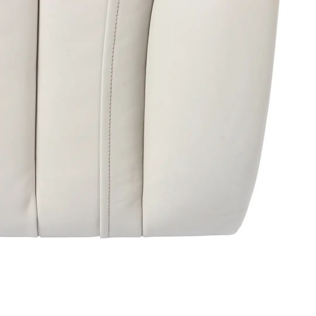 Right O/S Seat Backrest Cover Leather Nappa Ivory White to BMW F06 Gran Coupe Rear with Part number 7289531 BMW F06 Gran Coupe Rear Right O/S Seat Backrest Cover Leather Nappa Ivory White - SKU 7289531 - Part number 7289531