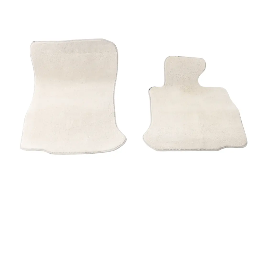 BMW F06 Floor Mats Carpets Interior Velours Footwell Cover White Set Kit - SKU 7289605 - Part number 7289605
