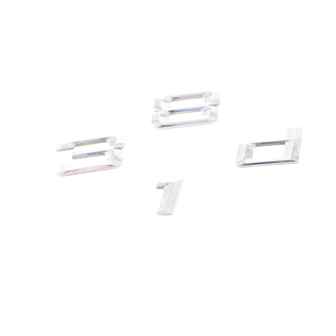 BMW F30 LCI Rear Boot Trunk Lid Emblem Badge Lettering 318d - SKU 7289877 - Part number 7289877