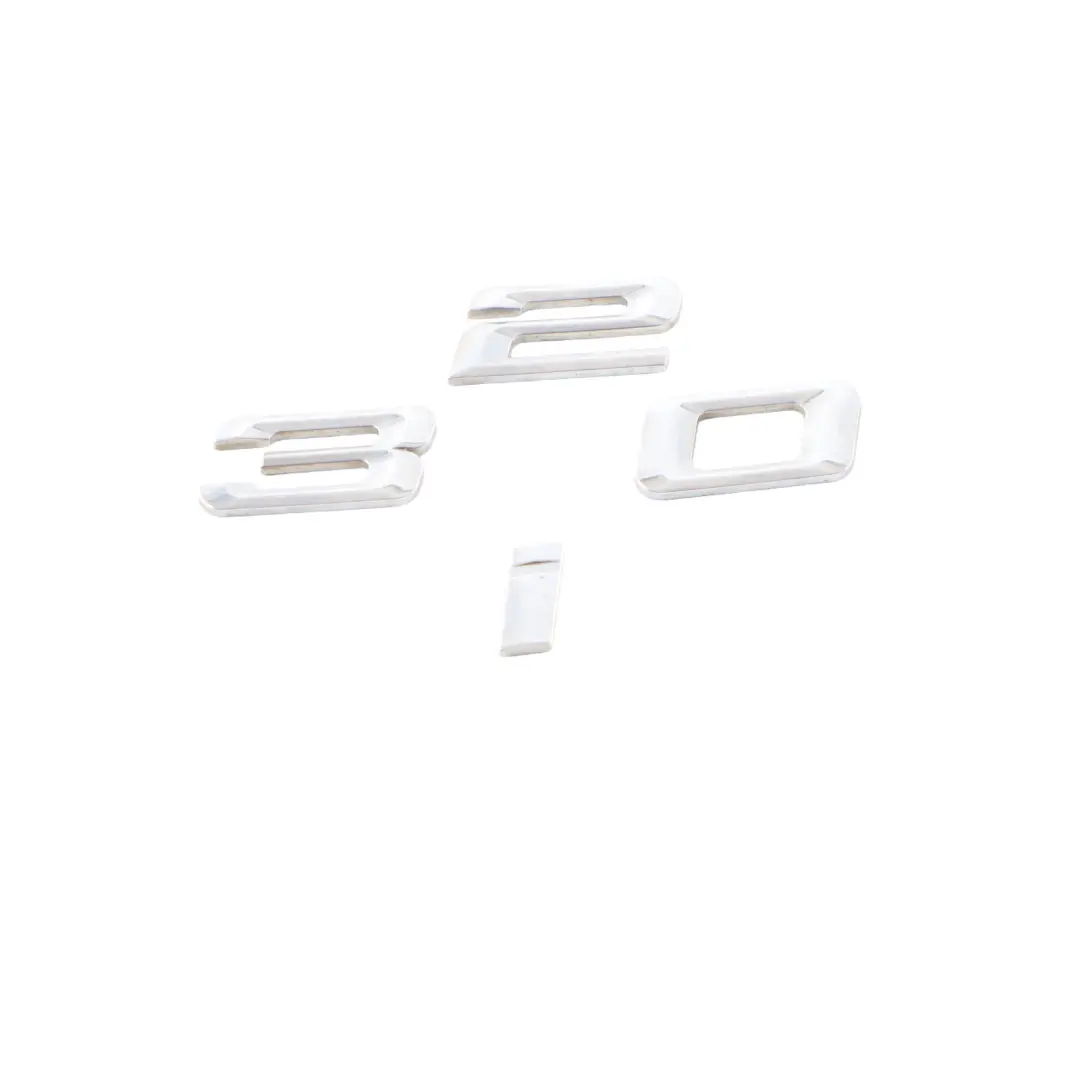 Boot Trunk Lid Emblem Badge Lettering 320i to BMW F30 Rear with Part number 7289882 BMW F30 Rear Boot Trunk Lid Emblem Badge Lettering 320i - SKU 7289882 - Part number 7289882