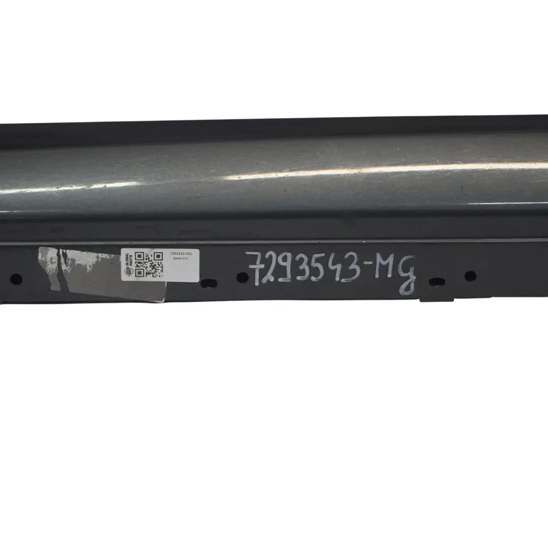 BMW F21 F22 Schwellerleiste Schweller Links Mineralgrau Grau - B39 - SKU 7293543-MG - Teilenummer 7293543