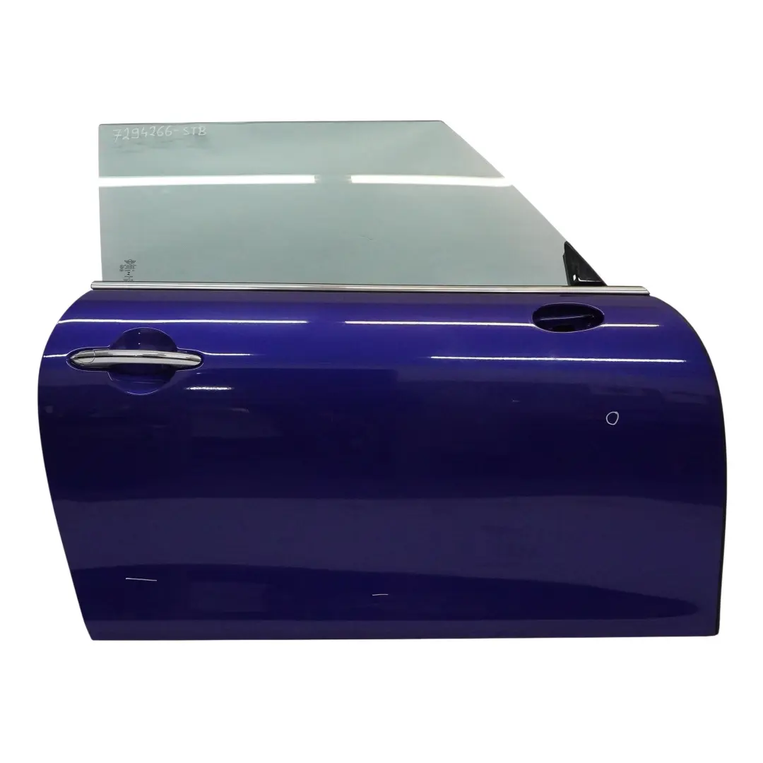 Puerta Delantera Derecha Panel Starlight Blue Metallic - B62 para Mini F56 F57 con número de pieza 7294266 Mini F56 F57 Puerta Delantera Derecha Panel Starlight Blue Metallic - B62 - SKU 7294266-STB - Número de pieza 7294266