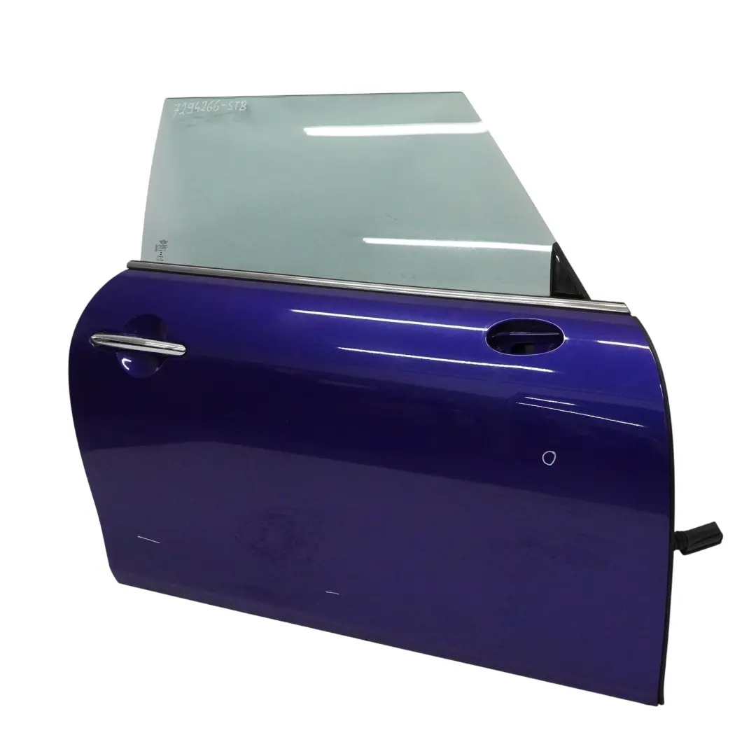 Tür Vorne Rechts Panel Starlight Blue Metallic - B62 für Mini F56 F57 mit Teilenummer 7294266 Mini F56 F57 Tür Vorne Rechts Panel Starlight Blue Metallic - B62 - SKU 7294266-STB - Teilenummer 7294266