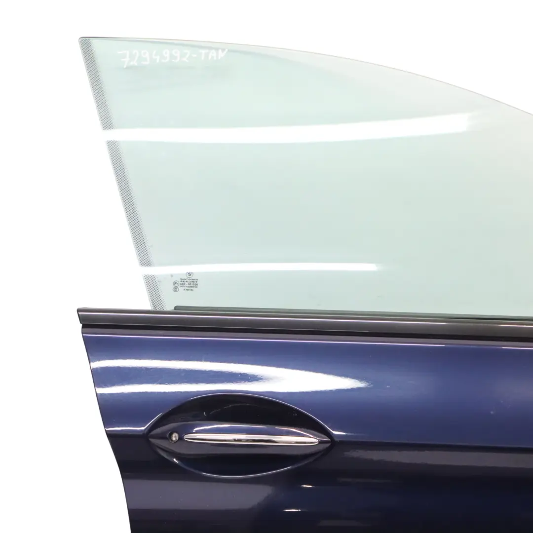BMW F06 Door Front Right O/S Tanzanite Blue Metallic - X10 - SKU 7294992-TAN - Part number 7294992