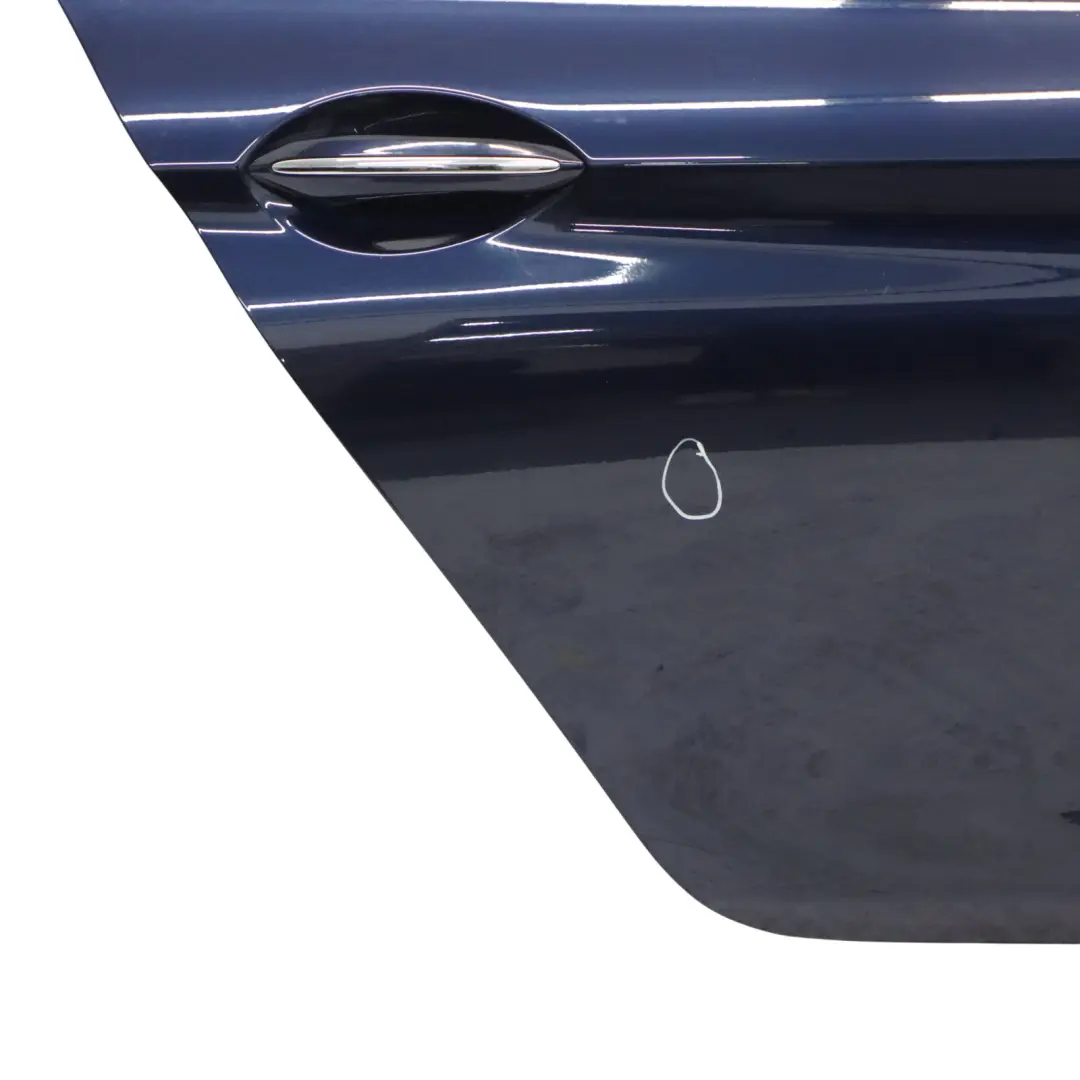 BMW F06 Drzwi Tylne Prawe Tanzanite Blue Niebieski Metalik - X10 - SKU 7294994-TAN - Numer Części 7294994
