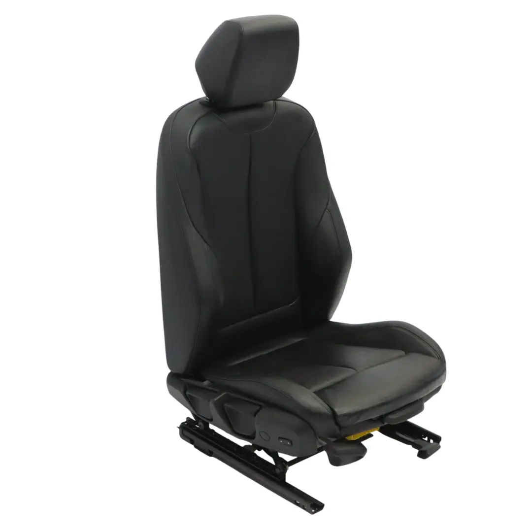 BMW F20 Sportowy Fotel Przedni Prawy Wnętrze Czarna Skóra Dakota - SKU 7295140-10 - Numer Części 7295140