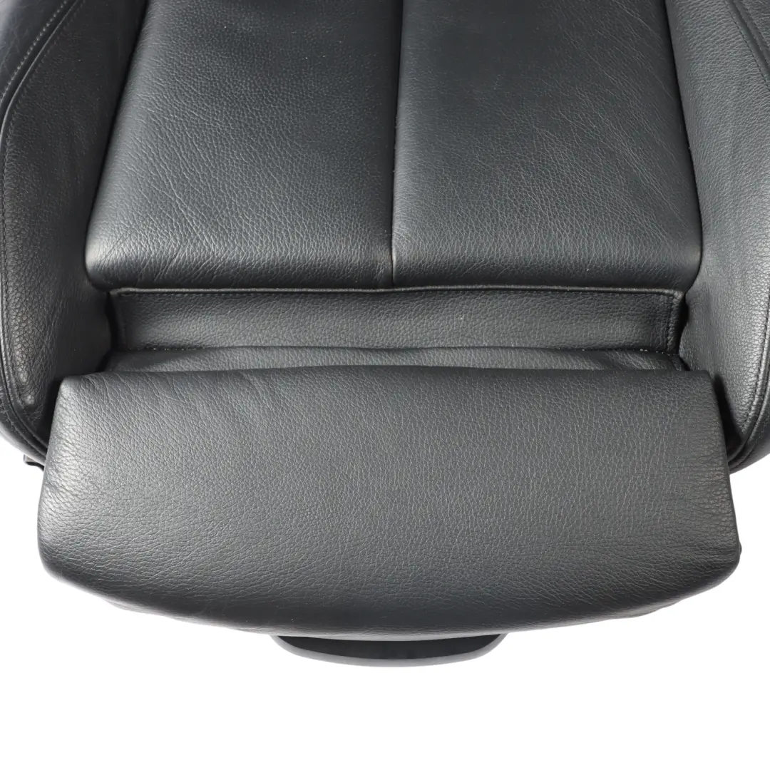 BMW F30 Fotel Sportowy Grzany Przedni Prawy Skóra Czarna - SKU 7295140 - Numer Części 7295140