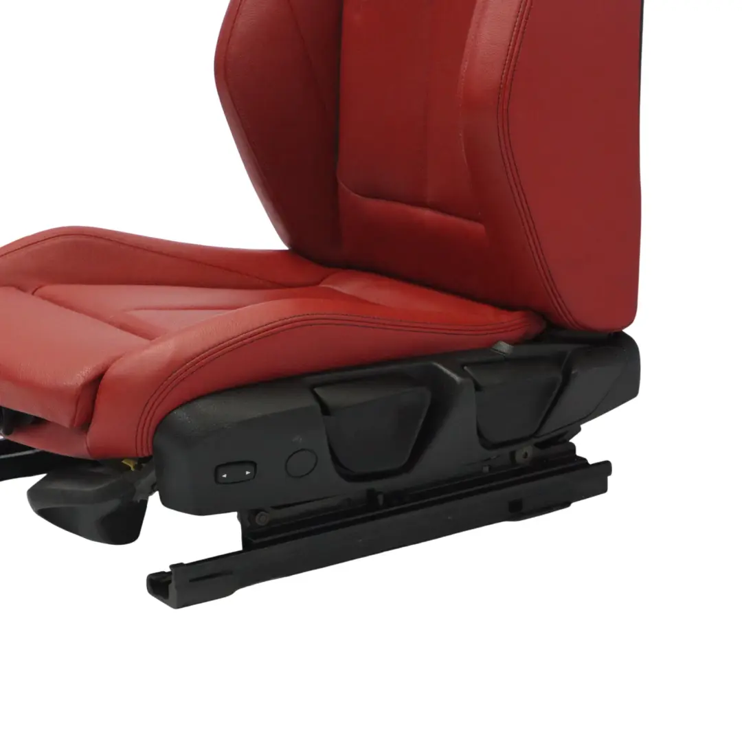  Asiento Delantero BMW F20 M Sport Calefactable Cuero Korall-Rot Rojo Izquierdo - SKU 7295147-5 - Número de pieza 7295147