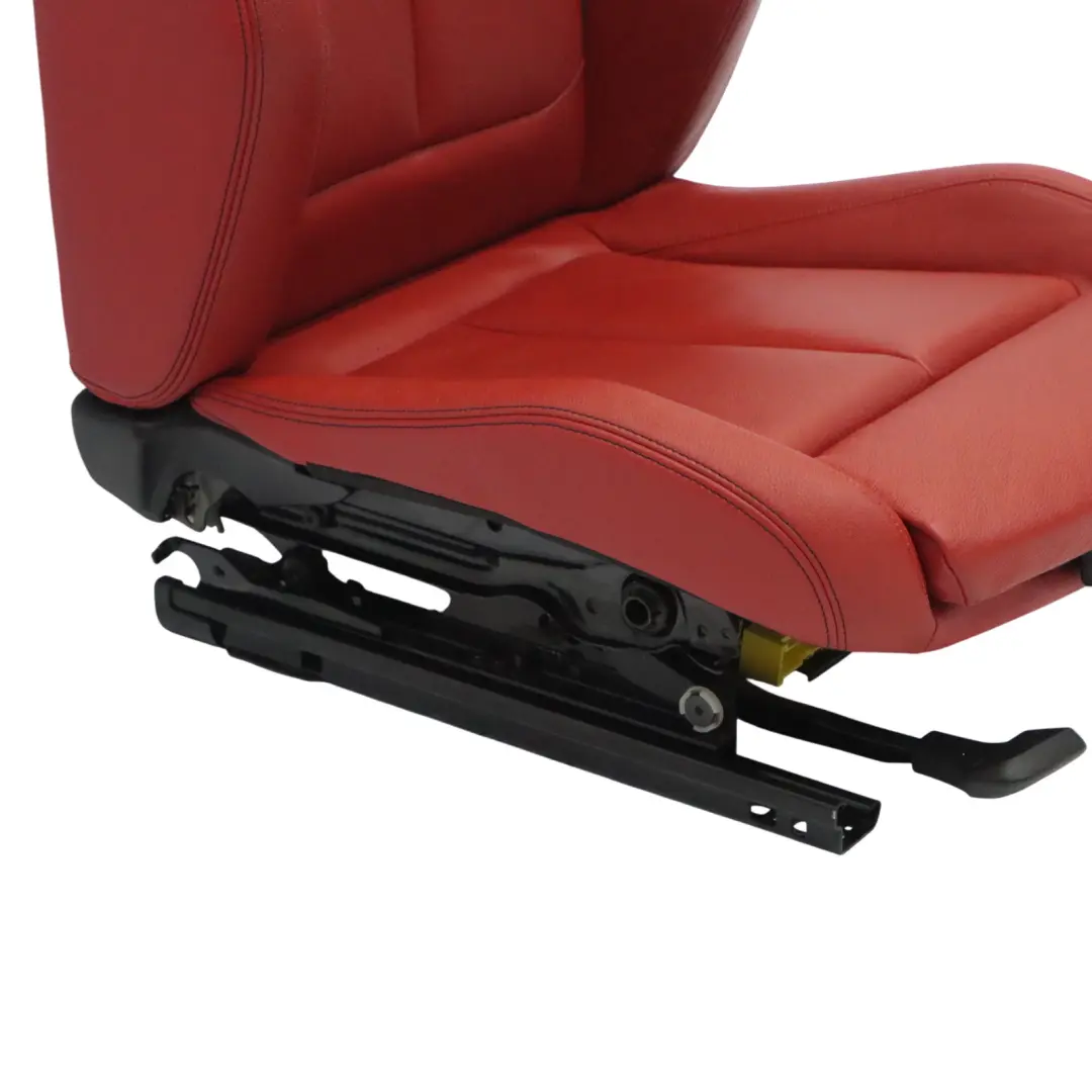 Front Seat BMW F20 M Sport Heated Leather Korall-Rot Red Left N/S to with Part number 7295147 Front Seat BMW F20 M Sport Heated Leather Korall-Rot Red Left N/S - SKU 7295147-5 - Part number 7295147