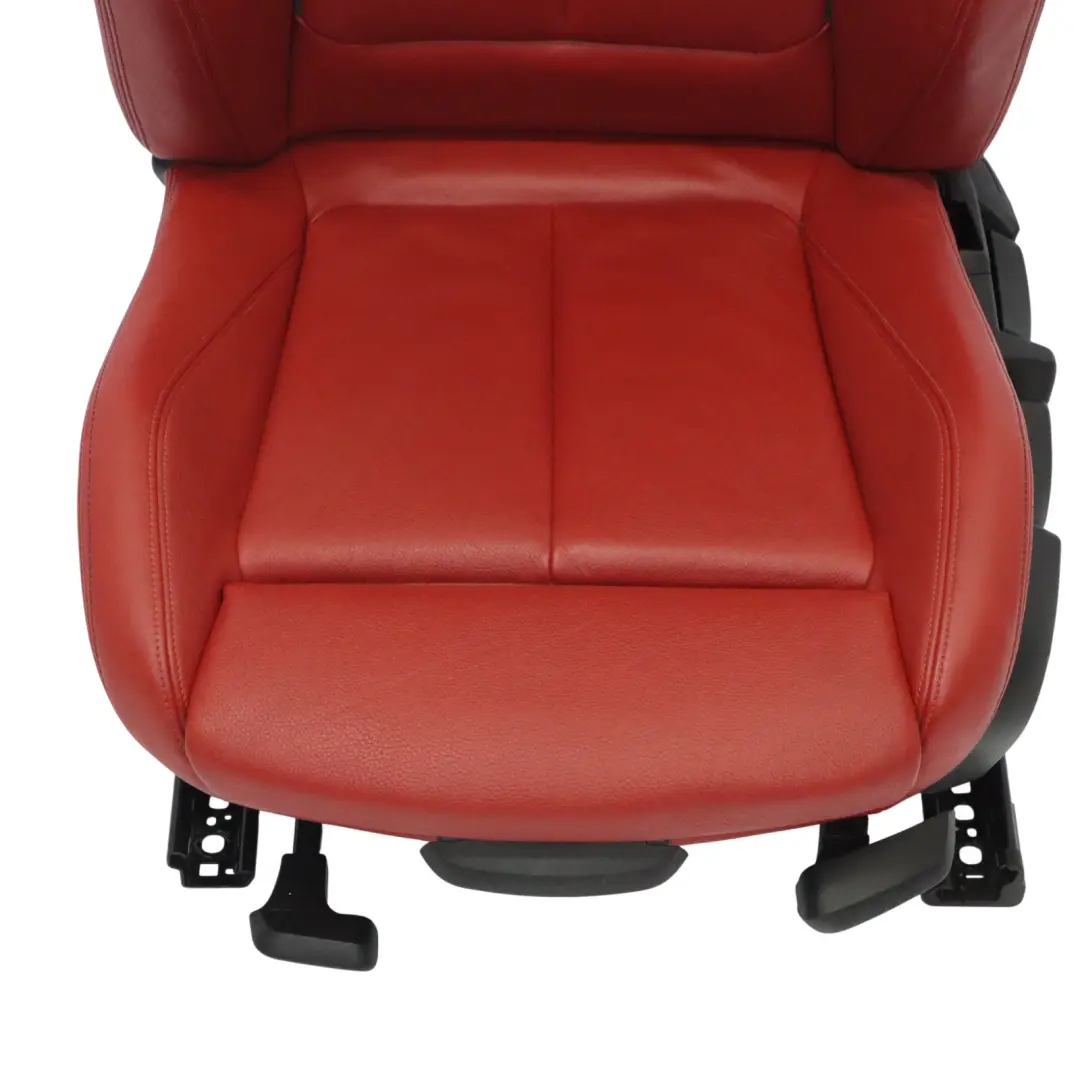  Sedile anteriore BMW F20 M Sport riscaldato in pelle Korall-Rot Red sinistro - SKU 7295147-5 - Numero di parte 7295147