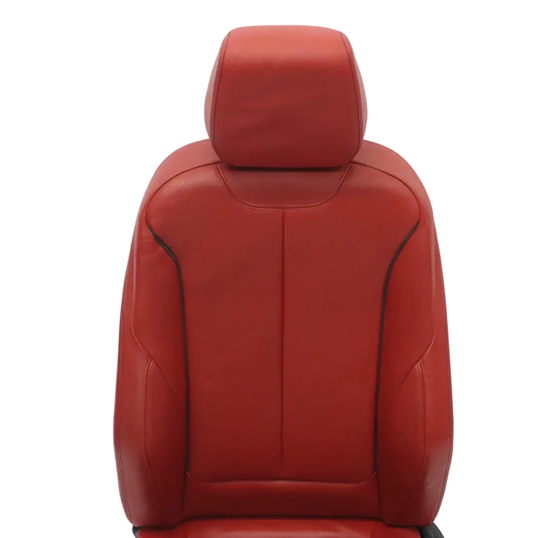  Sedile anteriore BMW F20 M Sport riscaldato in pelle Korall-Rot Red sinistro - SKU 7295147-5 - Numero di parte 7295147