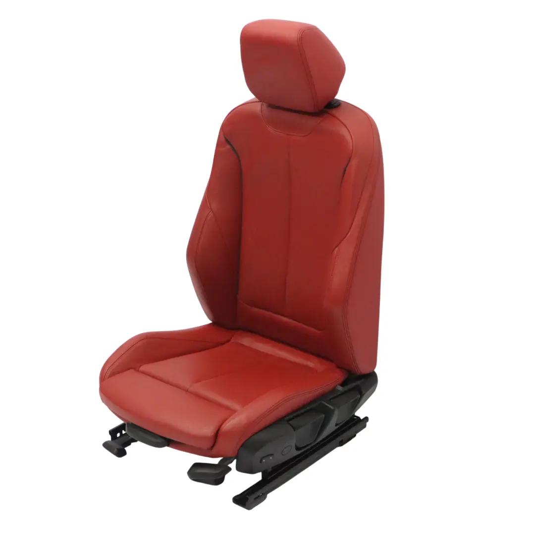  Asiento Delantero BMW F20 M Sport Calefactable Cuero Korall-Rot Rojo Izquierdo - SKU 7295147-5 - Número de pieza 7295147
