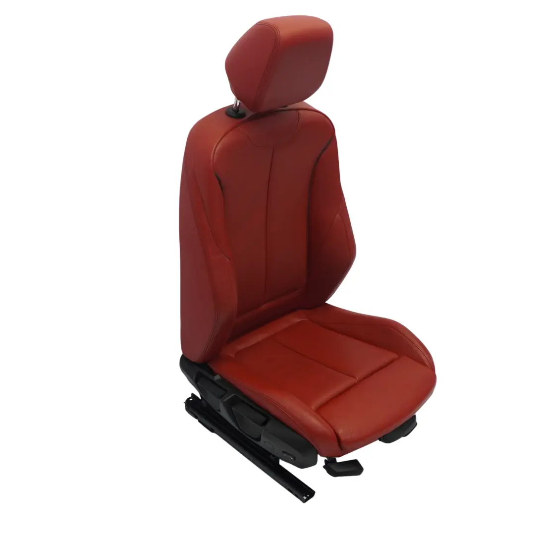 Front Seat M Sport Right O/S Interior Leather Dakota Korall Red to BMW F20 with Part number 7295148 BMW F20 Front Seat M Sport Right O/S Interior Leather Dakota Korall Red - SKU 7295148-5 - Part number 7295148