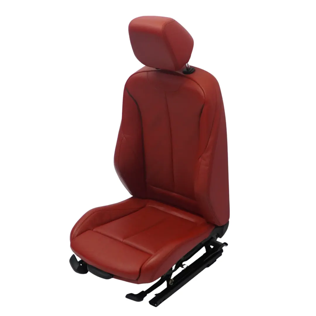 BMW F20 Front Seat M Sport Right O/S Interior Leather Dakota Korall Red - SKU 7295148-5 - Part number 7295148
