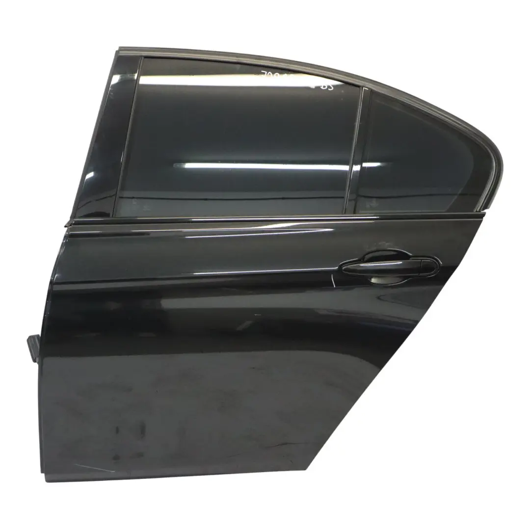 BMW F30 Rear Left Door N/S Saloon Black Sapphire Metallic - 475 - SKU 7298513-BS - Part number 7298513