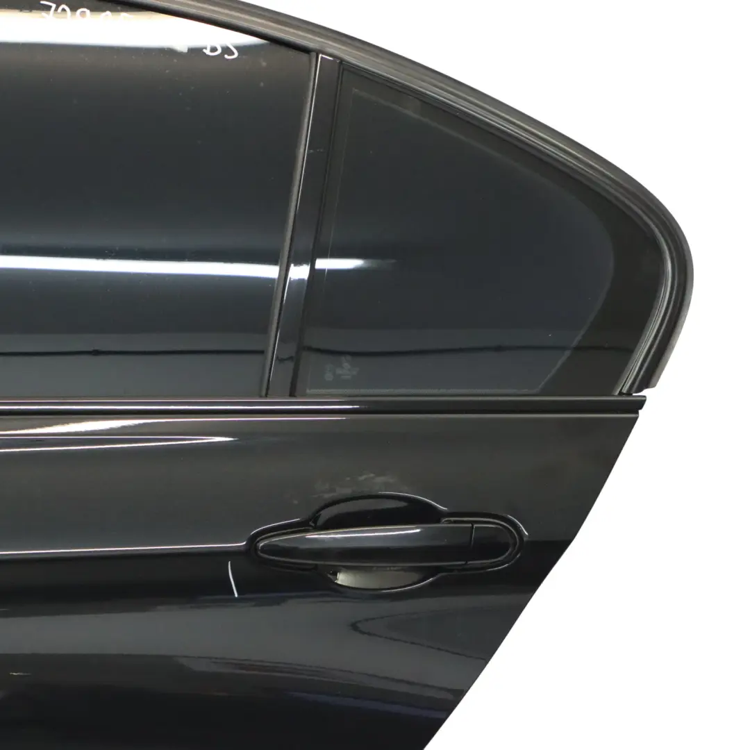 BMW F30 Rear Left Door N/S Saloon Black Sapphire Metallic - 475 - SKU 7298513-BS - Part number 7298513