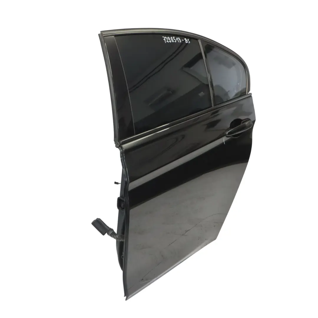 BMW F30 Rear Left Door N/S Saloon Black Sapphire Metallic - 475 - SKU 7298513-BS - Part number 7298513