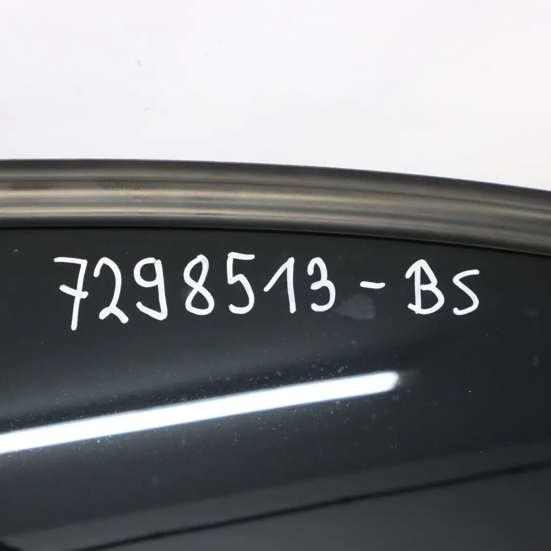 BMW F30 Rear Left Door N/S Saloon Black Sapphire Metallic - 475 - SKU 7298513-BS - Part number 7298513